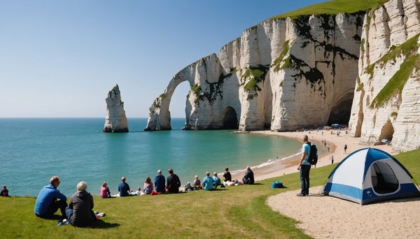Visiter Étretat en famille : idées d'activités et conseils avec le camping valhalla