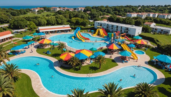 Bidart en famille : top des campings avec parc aquatique
