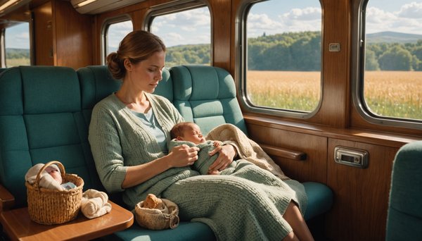 Voyager en train avec un bébé : à quoi devez-vous penser ?