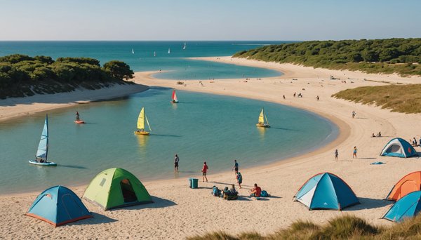 Activites nautiques a faire proches des campings sur l'ile de Re