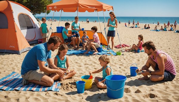 Comment occuper les enfants pendant vos vacances en famille dans un camping à Bretignolles, à 2 pas de la plage?