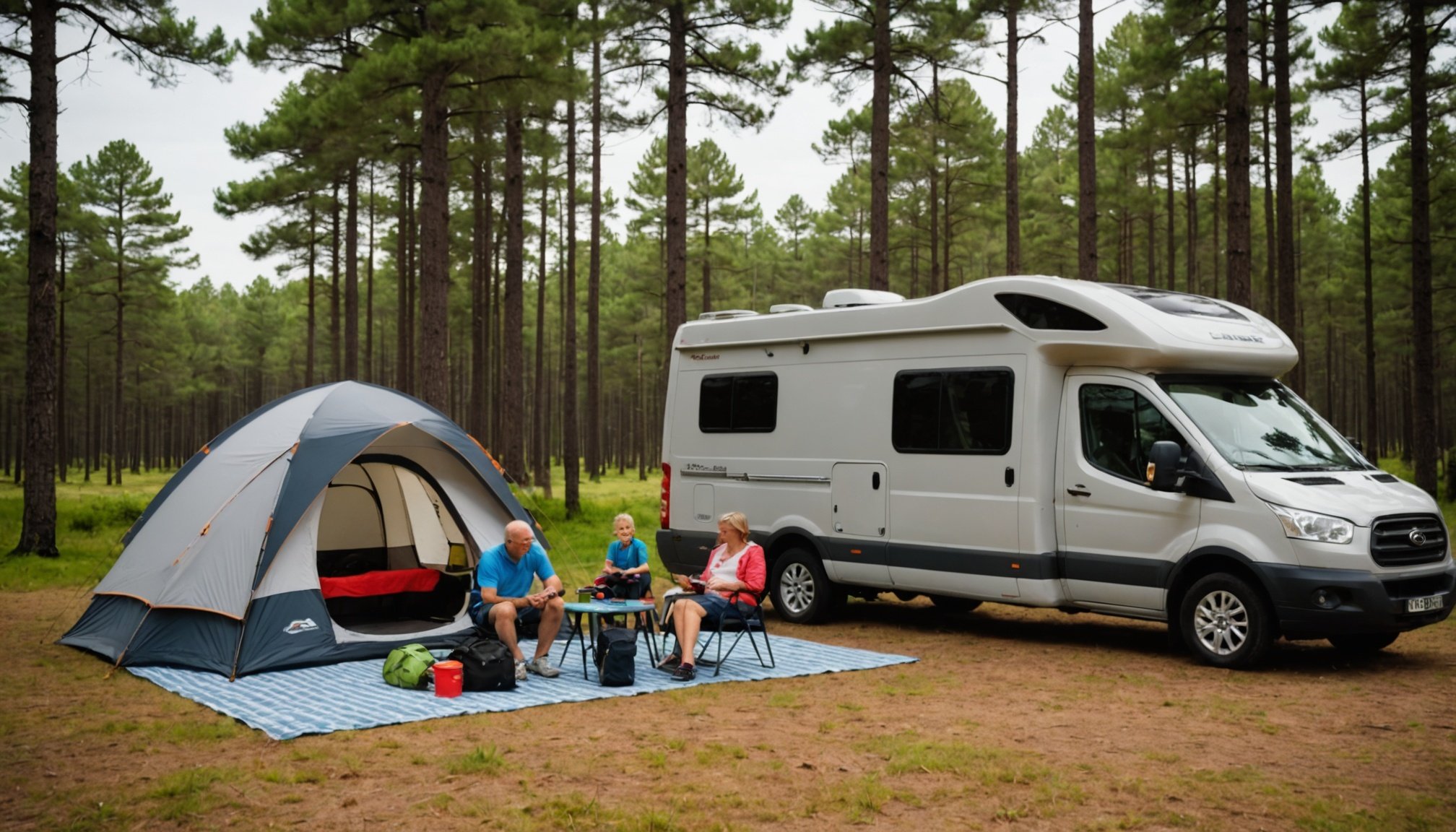 Partir en famille : les atouts du camping dans les landes
